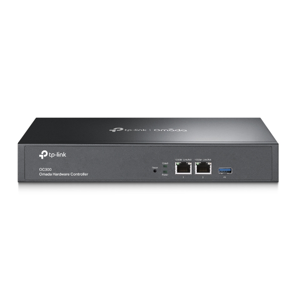 Аппаратный контроллер Omada
ПОРТЫ: 2 порта Ethernet 10/100/1000 Мбит/с, 1 порт USB 3.0
ОСОБЕННОСТИ: облачный доступ, централизованное управление точками доступа Omada EAP, коммутаторами JetStream и маршрутизаторами SafeStream (до 500 шт.), Multisite-управ