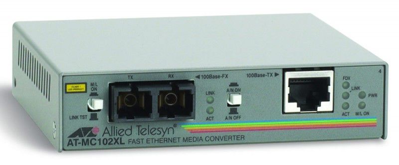 Медиаконвертор 100TX-100FX(SC), многомод