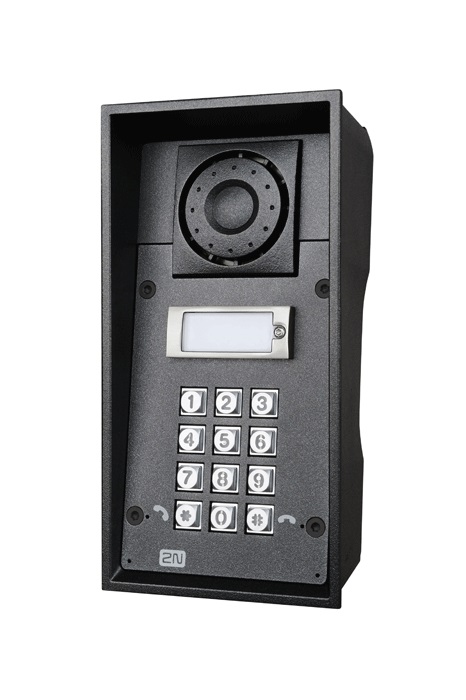 Домофон 2N®IP Force - 1 кнопка вызова, клавиатура, 10 Вт динамик