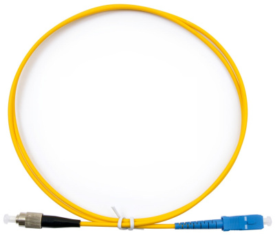 Оптический патч-корд FC(UPC)-SC(UPC) G657A1 3mm simplex LSZH-1m