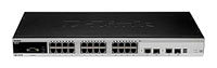 Коммутатор L2+ управляемый 24х10/100Mbps + 2х1000BASE-T +