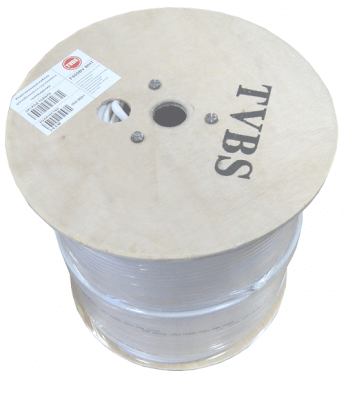 Кабель коаксиальный F660BV WHT TVBS 