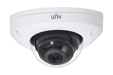 Видеокамера уличная IP UNIVIEW купольная антивандальная с фиксированным объективом