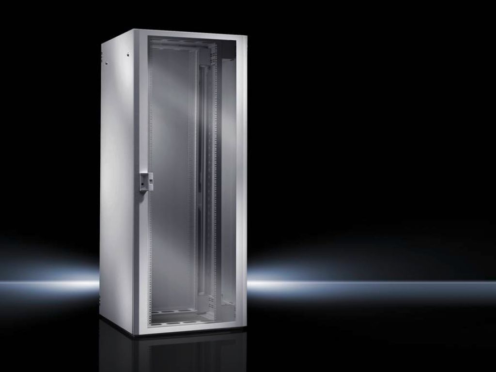 ТЕ8000 Шкаф 600x1200x800 24U обзорная дверь, бок.стенки