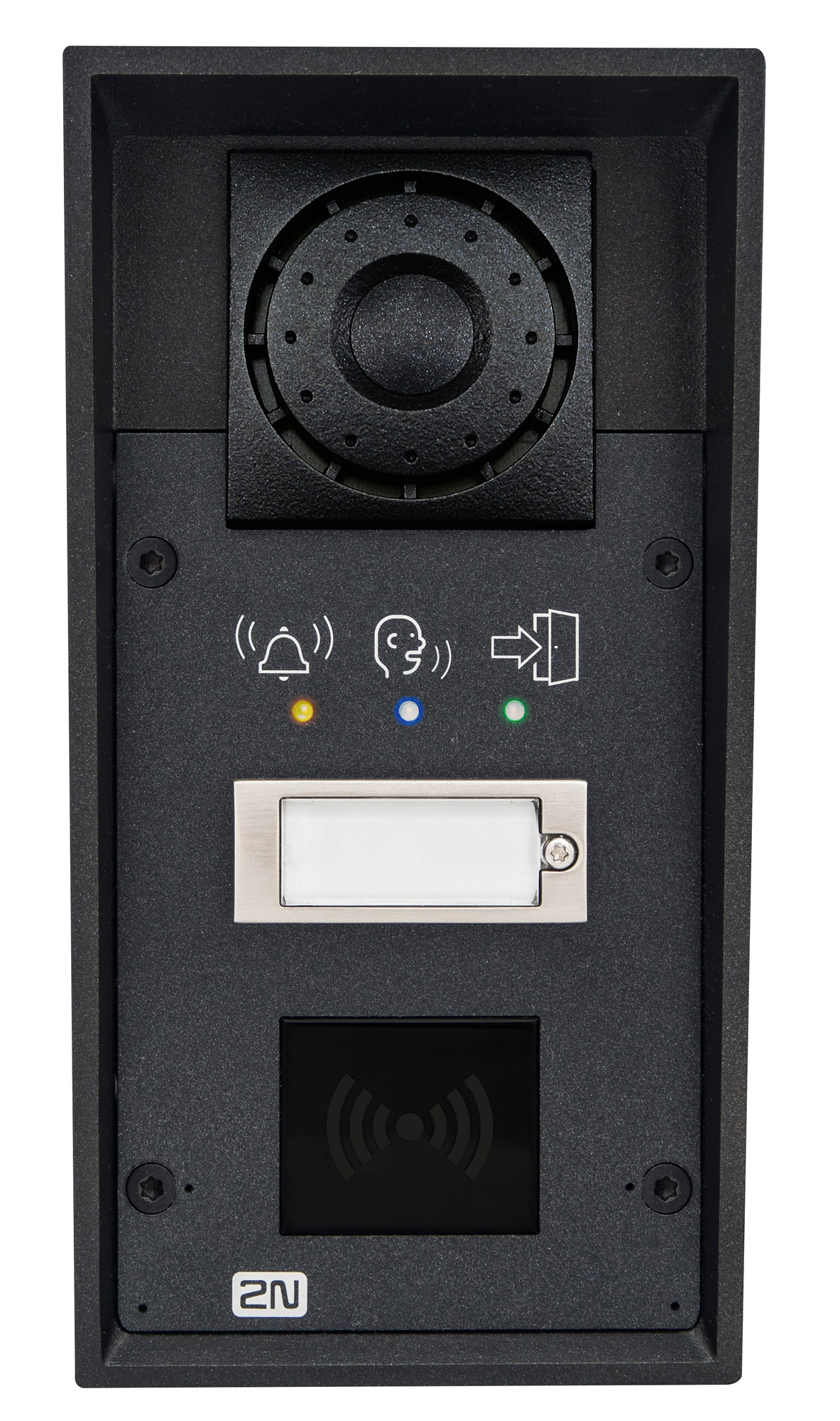 Домофон 2N®IP Force - 1кнопка вызова, пиктограммы, 10Вт динамик (возможность установки считывателя)