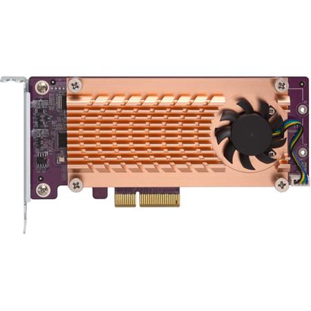 Карта расширения 2 слота M.2 22110/2280 SATA SSD. Интерфейс PCIe Gen2 x2.