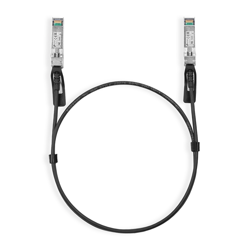 1-метровый 10G SFP+ кабель прямого подключения
ХАРАКТЕРИСТИКИ: длина — один метр