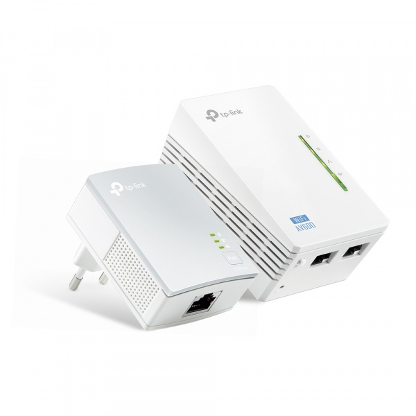 AV600 Комплект адаптеров Powerline с Wi-Fi N300
КОМПЛЕКТ: TL-WPA4220 (1 шт.) + TL-PA4010 (1 шт.)
TL-WPA4220:
СКОРОСТЬ: до 300 Мбит/с на 2,4 ГГц, Powerline до 600 Мбит/с
ХАРАКТЕРИСТИКИ: процессор Qualcomm, 2 порта 10/100 Мбит/с, подключение к настенной роз