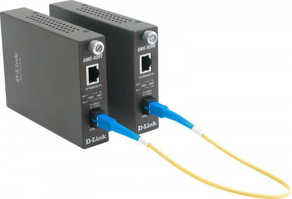 Конвертор 10/100Mbps UTP в 100Mbps SM Single Fiber