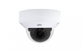 Видеокамера уличная IP UNIVIEW купольная антивандальная с моторизованным объективом