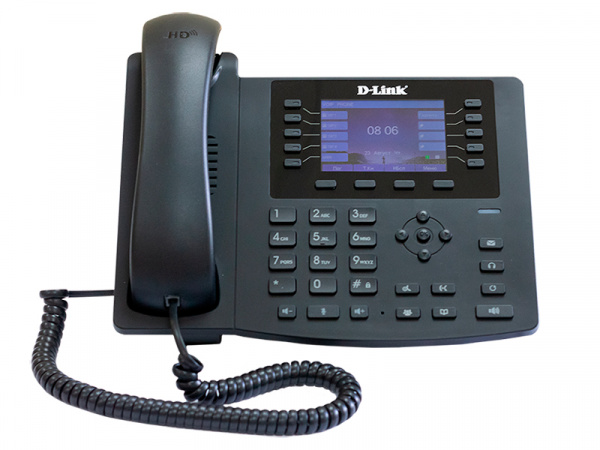 Телефон VoIP с поддержкой PoE