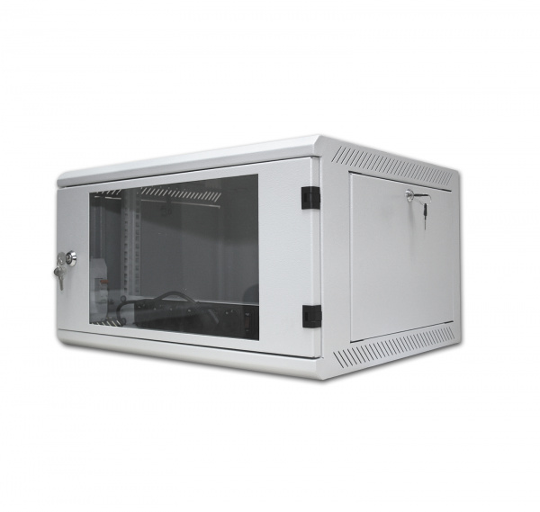 Настенный шкаф IZett-S 12U 600x450, обзорная дверь