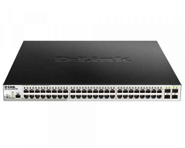 Коммутатор  с 48портами10/100/1000Base-Tи 4портами1000Base-X SFP(48PoE)