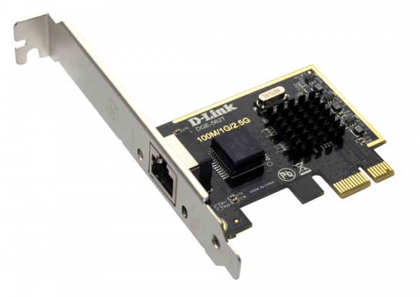 Сетевой PCI Express адаптер с 1 портом 100/1000/2.5GBase-T