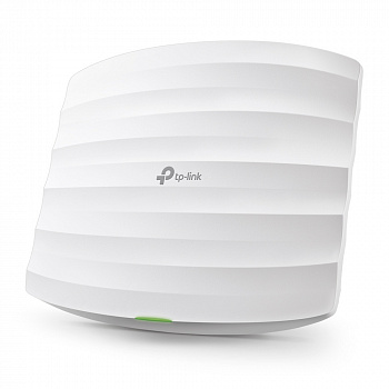 AC1750 Двухдиапазонная потолочная точка доступа Wi-Fi
ПОРТЫ: 2 гигабитных порта RJ45
СКОРОСТЬ: до 450 Мбит/с на 2,4 ГГц + до 1300 Мбит/с на 5 ГГц
ОСОБЕННОСТИ: PoE 802.3af и Passive PoE, 3 встроенные антенны, бесшовный роуминг, MU-MIMO, Band Steering, Beam