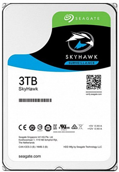 Диск Жесткий HDD 3TB Seagate SkyHawk ST3000VX009 3.5" SATA