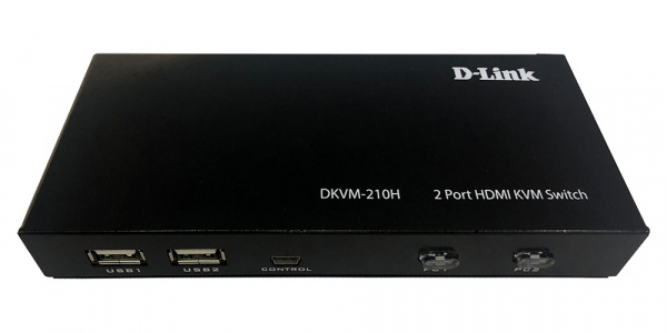 2-портовый KVM-переключатель с портами HDMI и USB