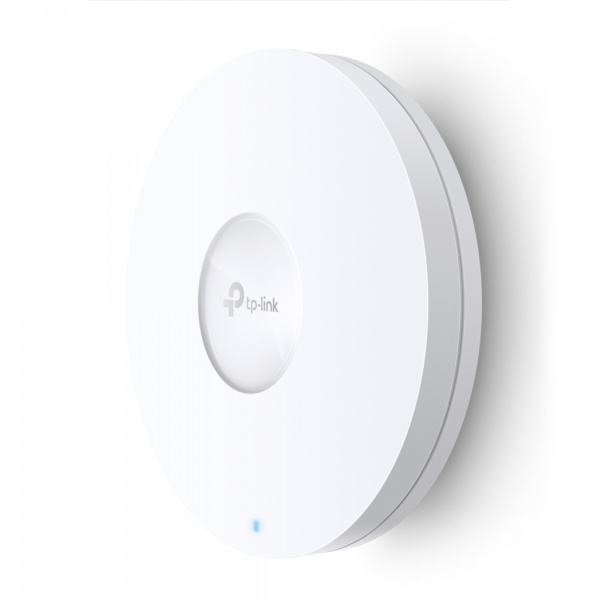 AX3600 Потолочная двухдиапазонная точка доступа Wi-Fi 6
ПОРТЫ: 1 порт RJ45 2,5 Гбит/с
СКОРОСТЬ: до 1148 Мбит/с на 2,4 ГГц + до 2402 Мбит/с на 5 ГГц
ОСОБЕННОСТИ: подключение в условиях высокой плотности клиентов (свыше 1000 клиентов), питание PoE 802.3at и