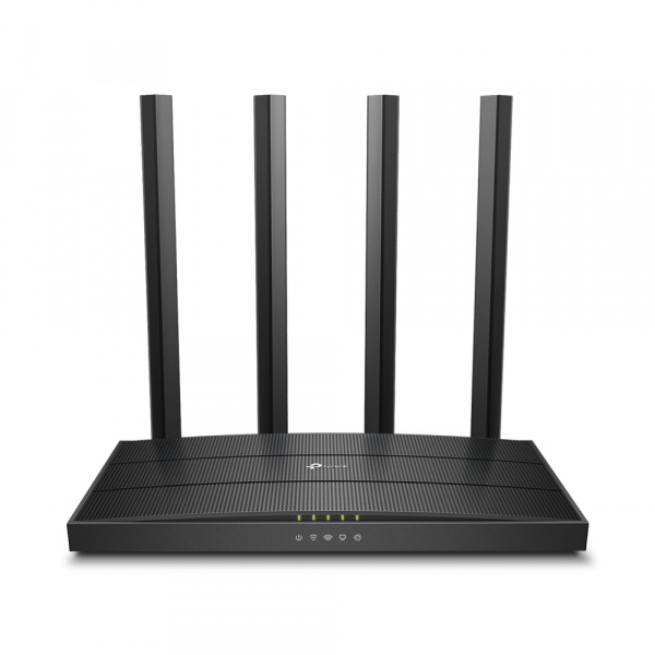 AC1900 Двухдиапазонный Wi Fi роутер
СКОРОСТЬ: до 600 Мбит/с на 2,4 ГГц + до 1300 Мбит/с на 5 ГГц
ХАРАКТЕРИСТИКИ: 4 антенны, 1 гигабитный порт WAN + 4 гигабитных порта LAN
ОСОБЕННОСТИ: приложение Tether, WPA3, режим точки доступа, поддержка IPv6, IPTV, Bea